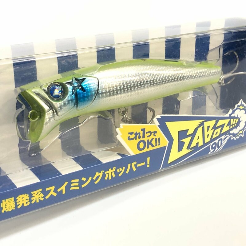 KB 【新品 未開封】ブルーブルー ガボッツ 90 #23 ダブルチャートシルバー ルアー トップウォーター|BLUE BLUE Gaboz!!!