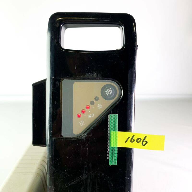 ジャンク品 充電不可 1606 パナソニック 6.6Ah 3点灯 NKY491B02B 電動自転車バッテリー 自転車バッテリー 大5 見 Panasonic 22356