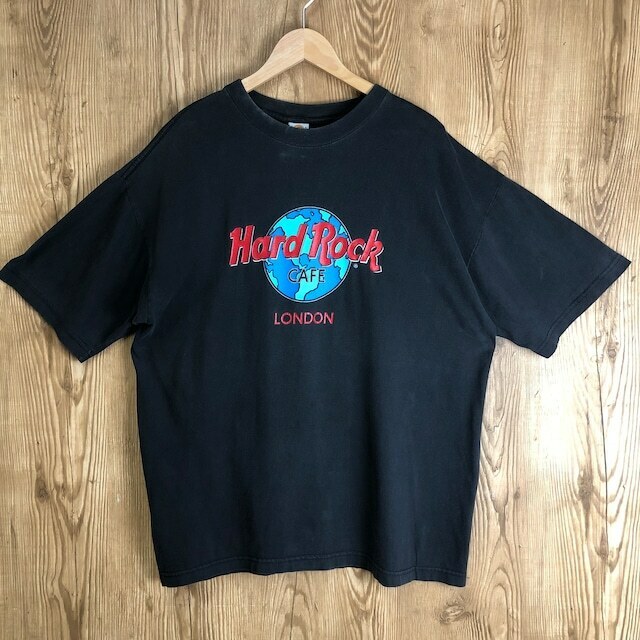 USA製 90s VINTAGE HARD ROCK CAFE LONDON Tシャツ メンズL 90年代 ハードロックカフェ 古着 e24060510