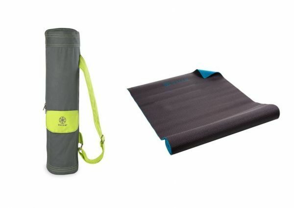 ☆新品 Gaiam Cargo Yoga Mat Bag + Restore Yoga Mat - 4MM セット ☆