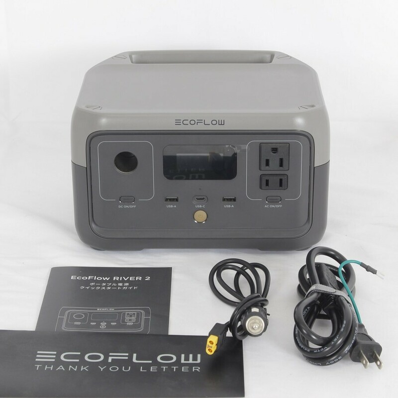 EcoFlow RIVER2 EFR600 ZMR600-JP ポータブル電源 エコフロー リバー 本体