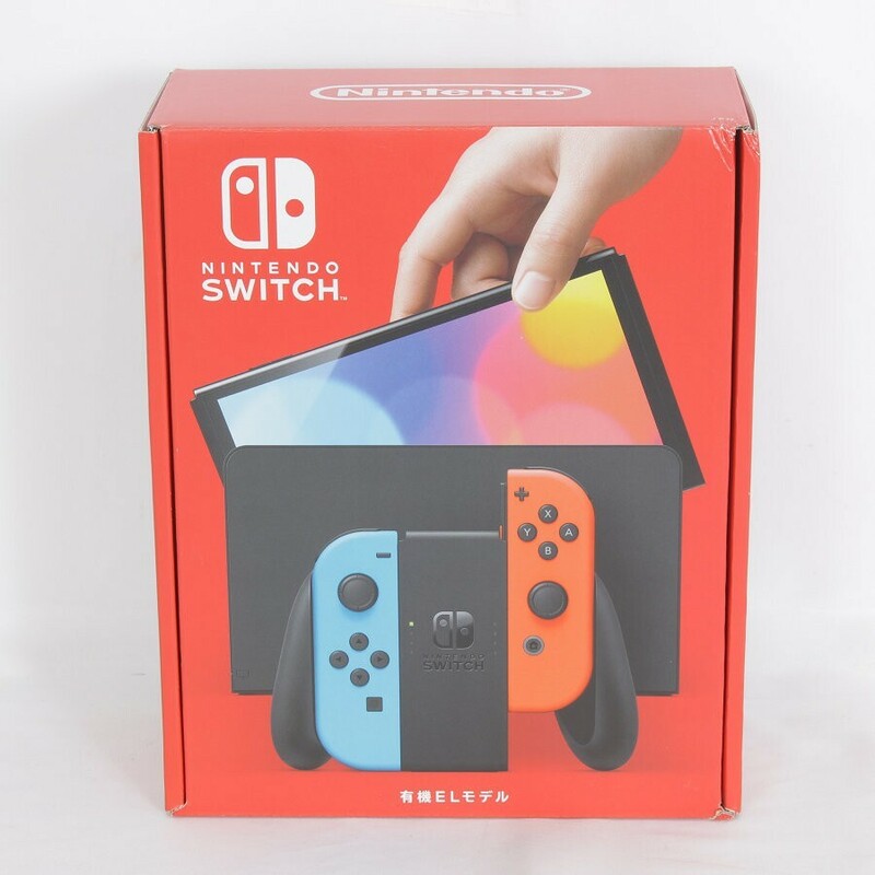 【新品】Nintendo Switch 有機ELモデル HEG-S-KABAA ネオンブルー・ネオンレッド ニンテンドースイッチ 本体