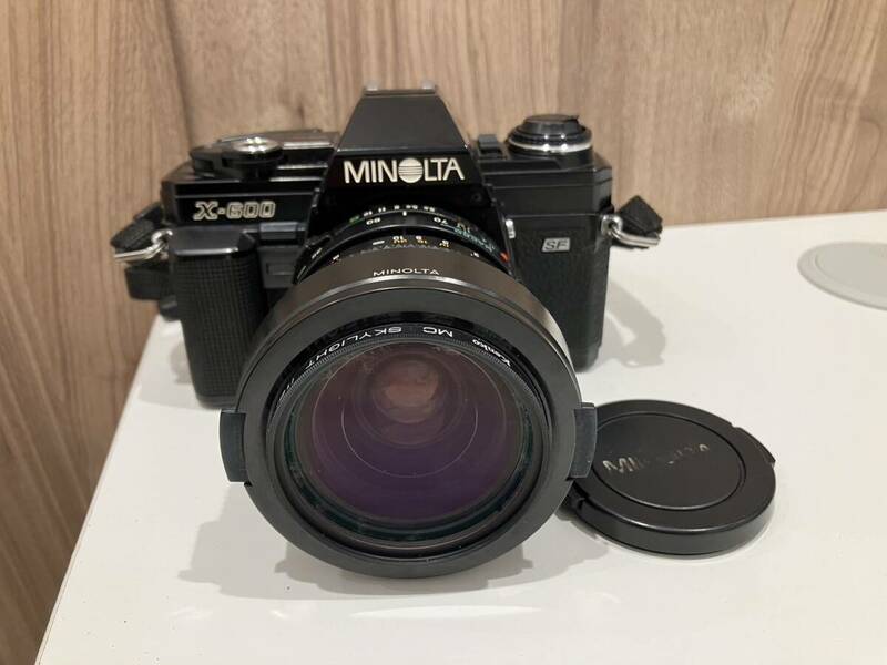 MINOLTA X-600 ミノルタ フィルムカメラ 35-70mm 1:3.5 レンズ 動作未確認 ジャンク　3622