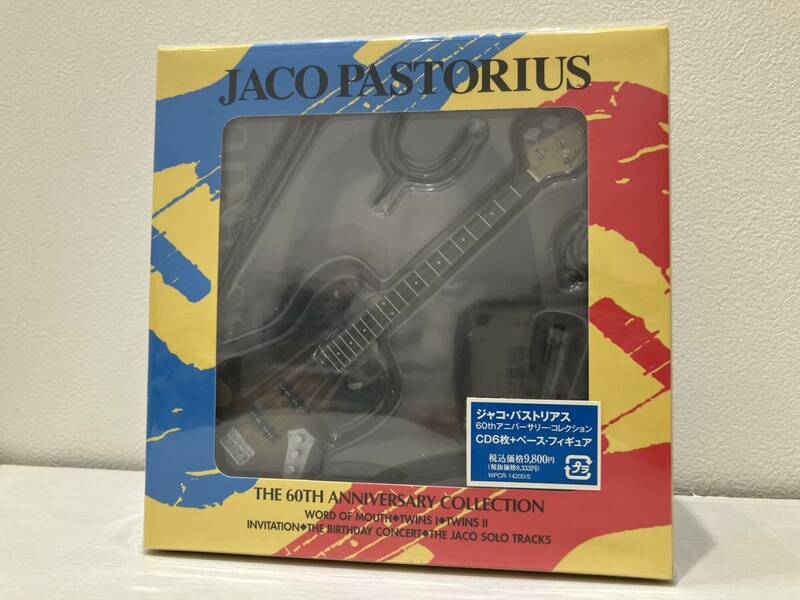 未開封 JACO PASTORIUS THE 60TH ANNIVERSARY COLLECTION アルバムBOX ベースフィギュア 保管品 紙アルバム ジャコ パストリアス　3721