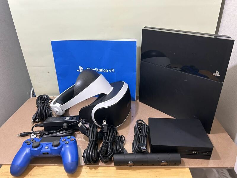 sony プレステ4 PS4 CHU-1100A ソニー プレイステーション4 ジャンク 本体 + PlayStation4 VR ZVR2 セット