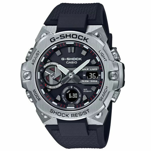 未使用 CASIO G-SHOCK Gショック GST-B100 (GST-B100-1AJR同等) G-STEEL Bluetooth スマホリンク タフソーラー 腕時計