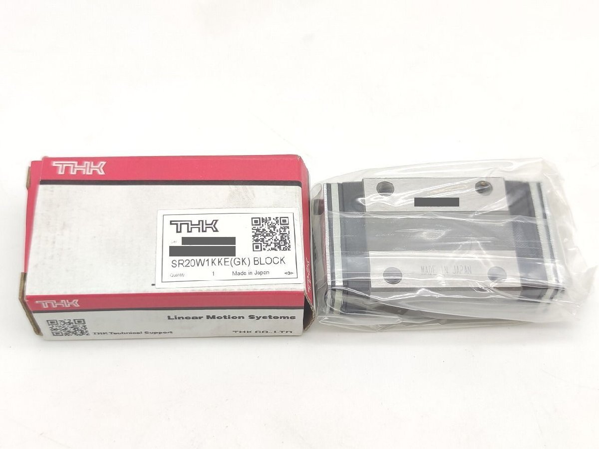 インボイス対応 箱汚れあり 新品 THK SR20W1KKE(GK)BLOCK