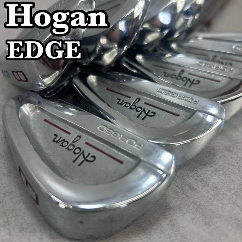 BenHogan　ベンホーガン　EDGE　FORGED エッジ　フォージド　メンズアイアン9本セット　スチール　Apex　X　右利き用