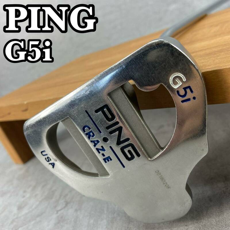 PING　ピン CRAZーE G5i　メンズゴルフ　パター　PT　ネオマレット　34in　右利き用