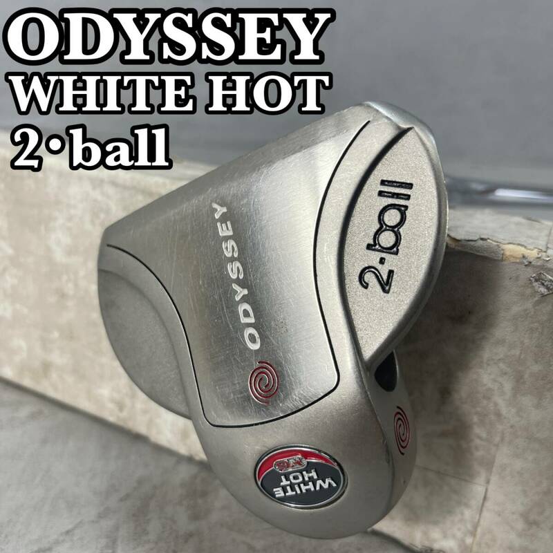 ODYSSEY　オデッセイ　WHITE　HOT　XG　2ball ホワイトホット　２ボール　メンズゴルフ　パター　PT　 ネオマレット　右利き用　33インチ