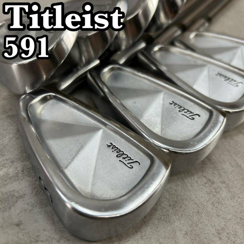 Titleist　タイトリスト　FORGED　591　フォージド　メンズアイアン8本セット　スチール　S　右利き用