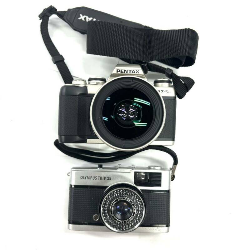 N550 フィルムカメラ まとめ OLYMPUS TRIP35 オリンパス PENTAX MZ-5N ペンタックス ジャンク品 中古 訳あり