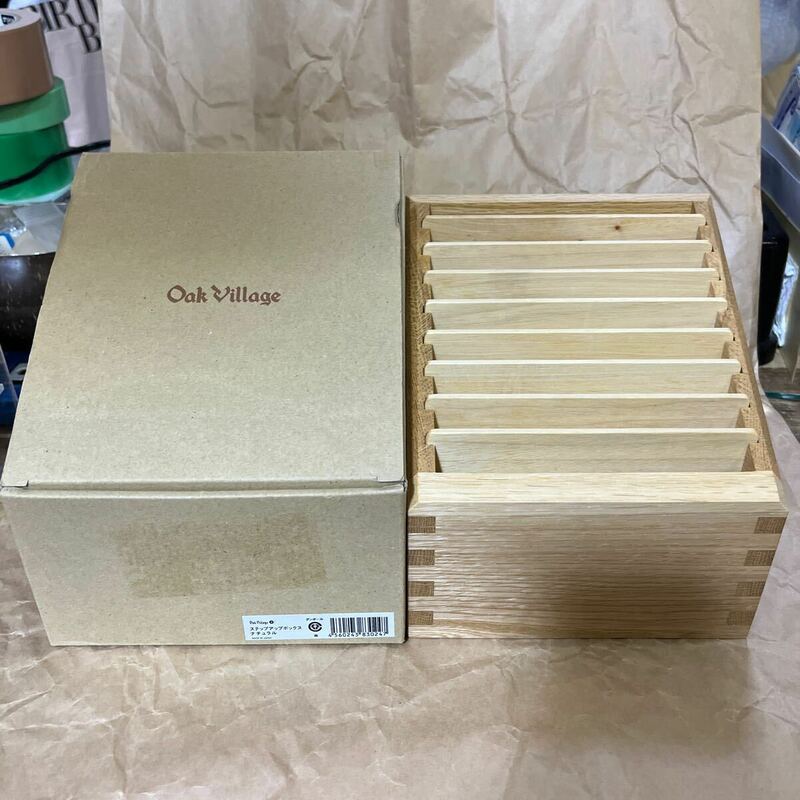 ◯Oak Village・オークヴィレッジ・ステップアップボックス・ナチュラル・木製