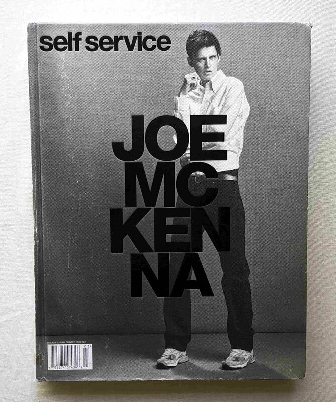 ジョー・マッケンナ ゲスト編集 self service Joe McKenna issue ブルース・ウェーバー/ケイト・モス/Juergen Teller/Stella Tennant