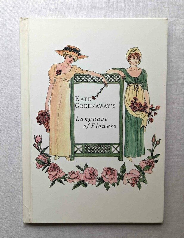 ケイト・グリーナウェイ 19世紀 花言葉 洋書 Kate Greenaway Language of Flowers 花・植物画