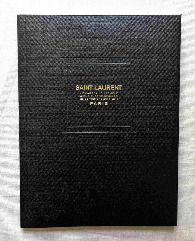 ロバート・ハイネケン アートワーク サンローラン 2014年 Robert Heinecken Saint Laurent Le Carreau du Temple