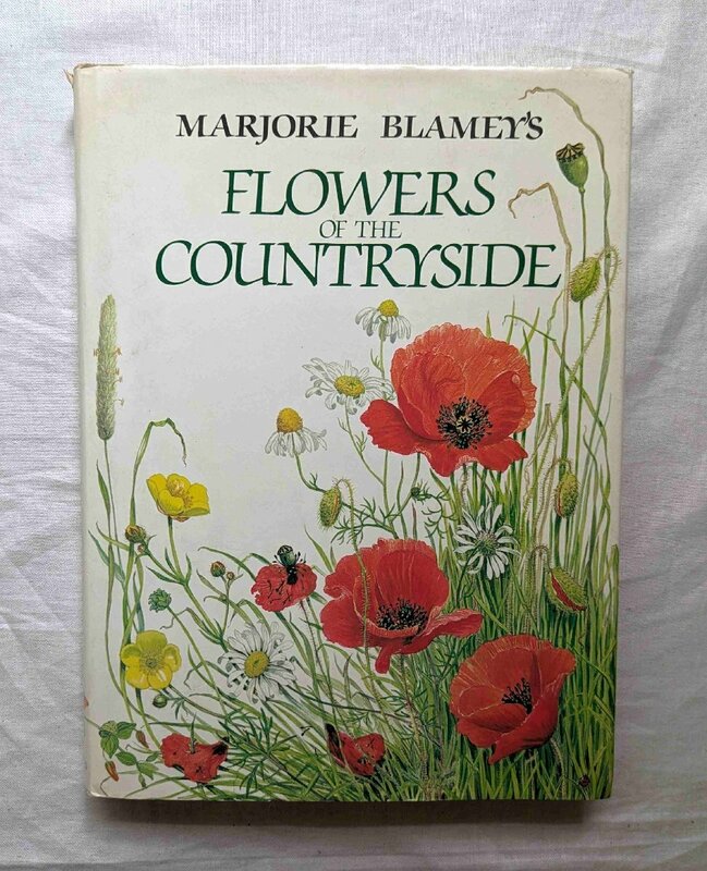 マージョリー・ブレイミー 花・植物画 洋書 イギリス 田園地帯 Marjorie Blamey Flowers of the Countryside 野生の花 カントリーサイド