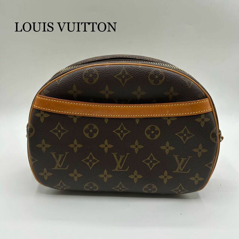 【1円スタート】良品　LOUIS VUITTON ルイヴィトン ショルダーバッグ モノグラム ブロワ　M51221 茶色　ブラウン　1スタ　