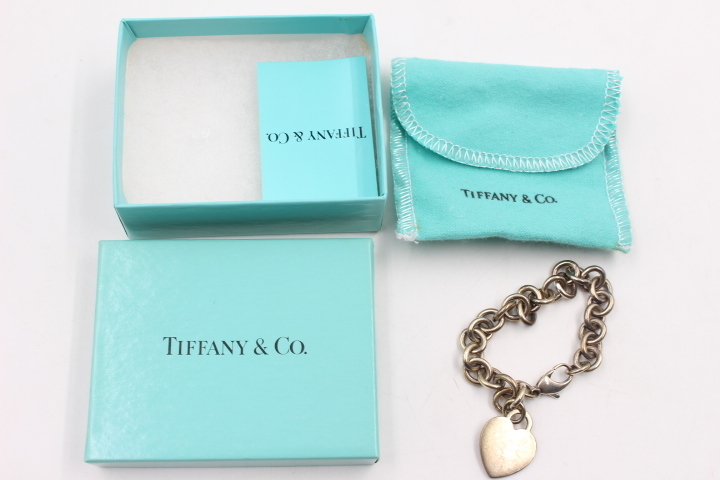 ☆【ト足】TIFFANY＆Co ティファニー ブレスレット シルバー 925 アクセサリー 箱あり CO764ZZH42