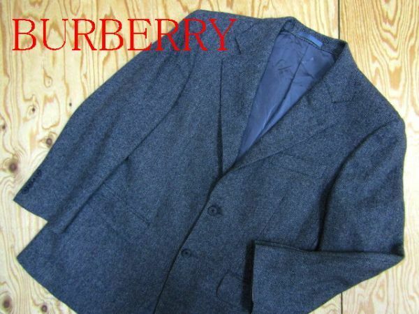 ★バーバリー BURBERRY★メンズ テーラードデザイン カシミヤ100％ ウールジャケット★R60602054A