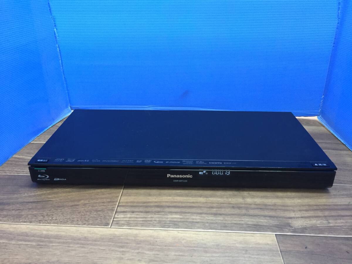パナソニック ブルーレイレコーダー DMR-BRT220　ジャンク2506