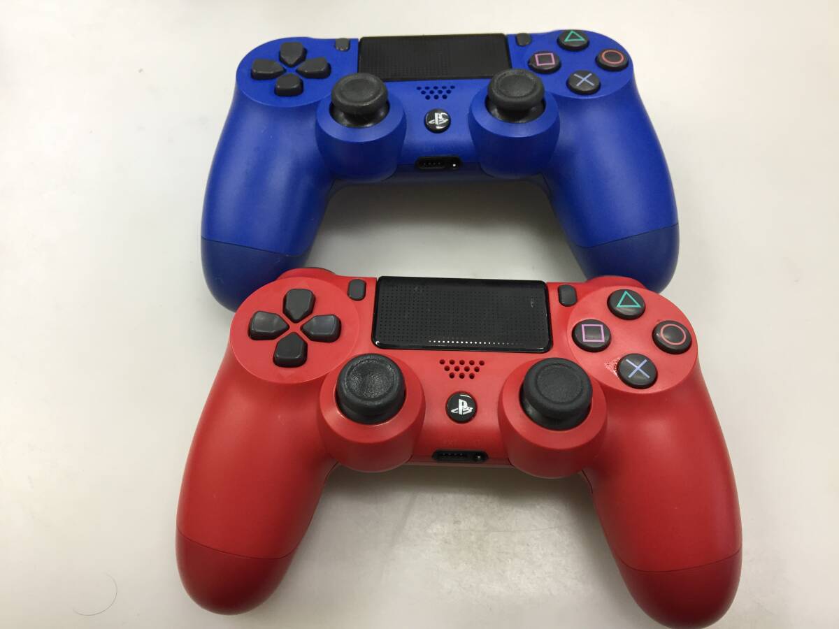SONYソニー プレステ4 PS4 ワイヤレスコントローラー 2個 動作未確認　ジャンク2951