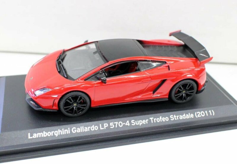 ▲超希少！Lamborghini 1/43 ランボルギーニ Gallardo ガヤルド LP570-4 Squadra Corse 2013 赤