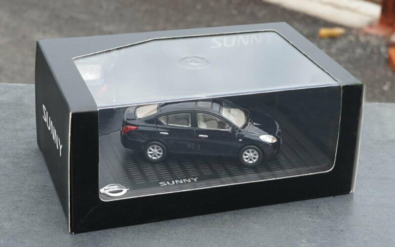 ▲入手困難！黑！NISSAN特注 1/43日産 Sunny 新品