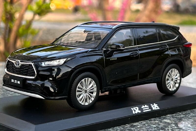 ▲超希少！黑！Toyota特注！1/30 トヨタ New HIGHLANDER 2022 新品