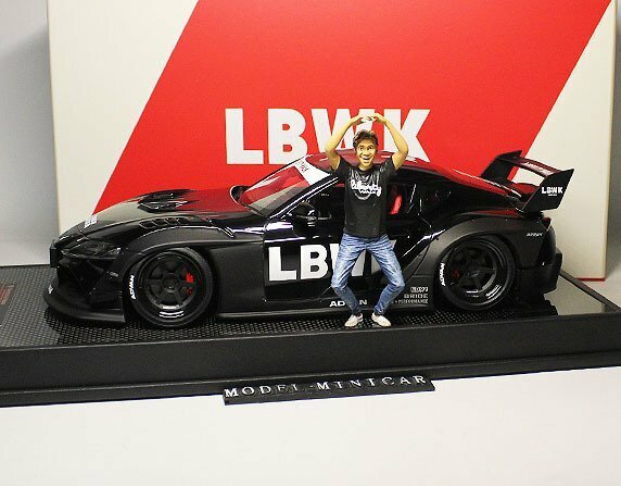 ▲入手困難！黑！世界限定50台！Timothy&Pierre 1/18 Toyota トヨタ Supra スープラ A90 LB Works Liberty Walk LBWK 新品 TP