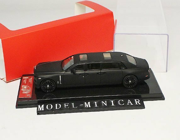 ▲超希少！EWB！Matt Black！限定品！SCA 1/64 ロールスロイス Rolls Royce Phantom ファントム 8代目 新品