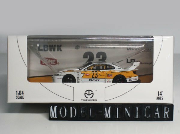 ▲入手困難！TM 1/64 Nissan LB-Super Silhouette S15 SILVIA #23 新品 TIME