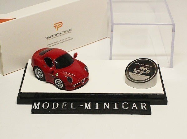 ▲超希少！Red！世界限定399台！TP 1/64 アルファロメオ Alfa Romeo 8C Q 新品