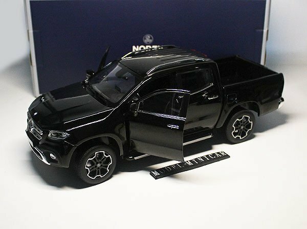 ▲超希少！全開閉！NOREV 1/18 メルセデスベンツ BENZ X-KLASSE Pick Up 黑 新品