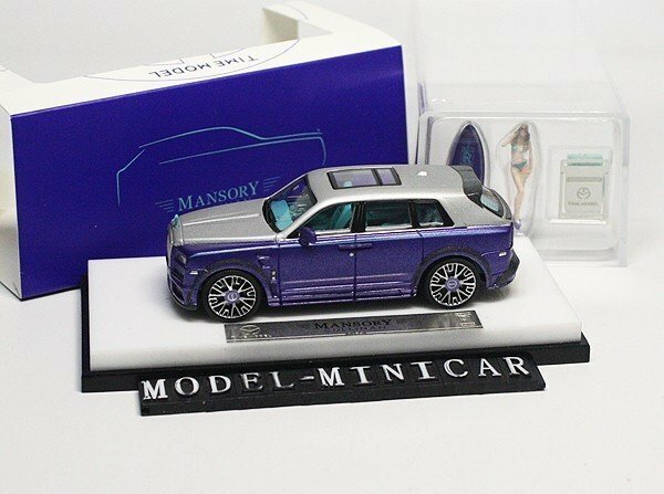 ▲超希少！限定品！青！TM 1/64 ロールスロイス Rolls Royce Cullinan Mansory RR