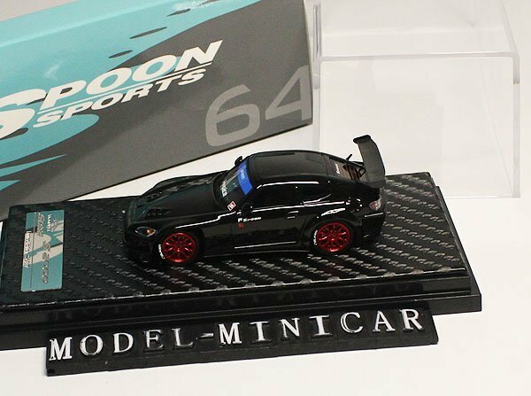 ▲超希少！世界限定！YM MODEL 1/64 ホンダ Honda S2000 Spoon Sport 黑 新品