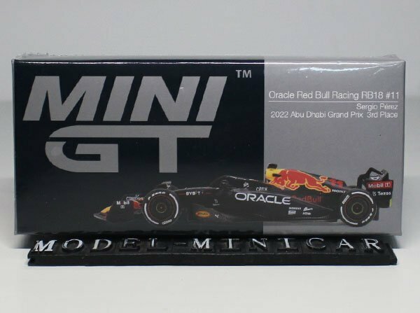 ▲入手困難！MINIGT 1/64 Oracle Red Bull Racing RB18 #11 Sergio 2022 MGT00538 F1 新品 MINI GT TSM