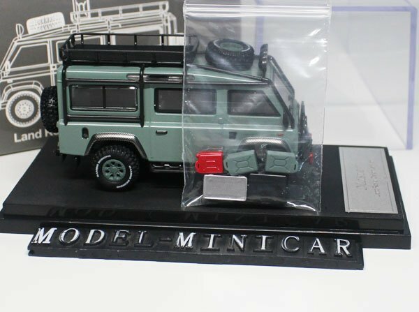 ▲入手困難！Green！限定品！Master 1/64 ランドローバー LAND ROVER Defender VAN ディフェンダー 新品