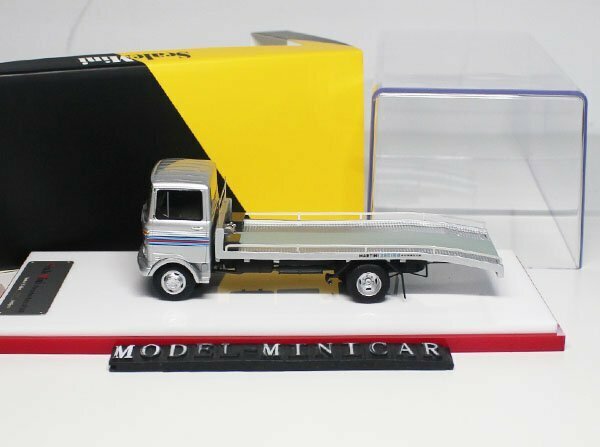 ▲超希少！限定品！ScaleMini 1/64 メルセデス ベンツ Benz ポルシェ Porsche LP608 輸送車 Truck 新品