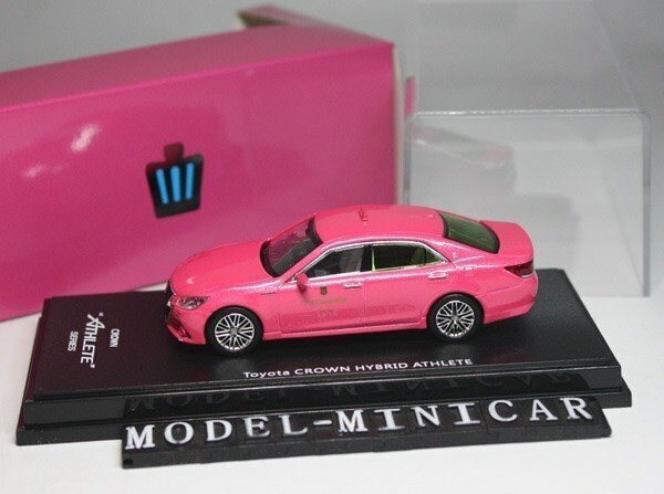 ▲超希少！SPEED GT 1/64 Toyota トヨタ Crown クラウン Hybrid Athlete G アスリート Pink 新品