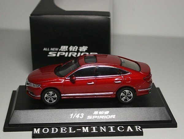 ▲HONDA特注！1/43 ホンダ NEW SPIRIOR 2014 赤 新品