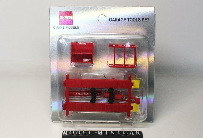 ▲入手困難！赤！GFANS 1/64 ガレージシリーズ GARAGE TOOLSET 新品 TYPE 2