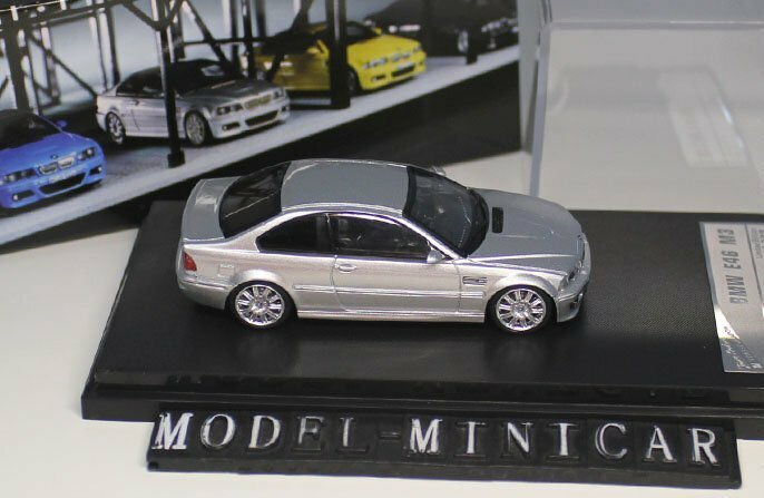 ▲超希少！Silver！限定品！SH 1/64 BMW E46 M3 新品