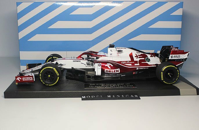 ▲最後1台！PMA 1/18 Alfa Romeo test version F1 新品 Minichamps