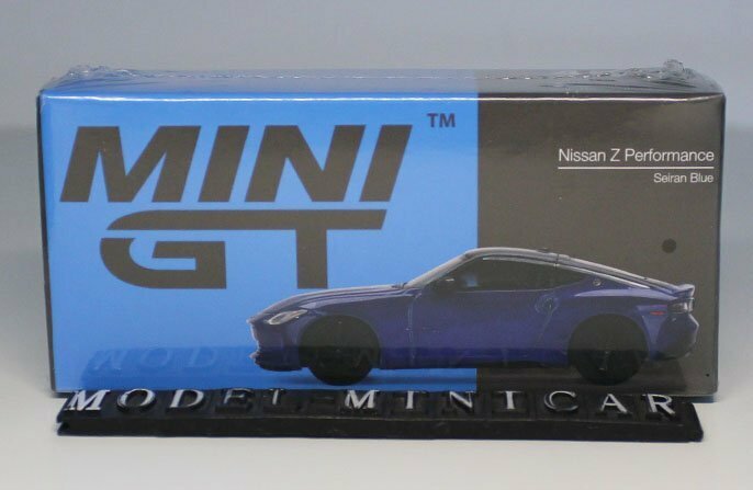 ▲超希少！MINIGT 1/64 日産 Nissan Z Performance 2023 Seiran Blue MGT00453 新品 MINI GT TSM