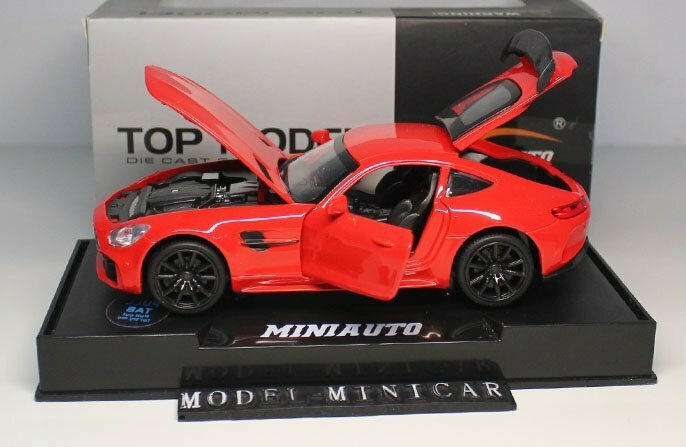 ▲超希少！赤！BENZ 1/32 メルセデスベンツAMG GT GT-R GTS GTR 2017 新品