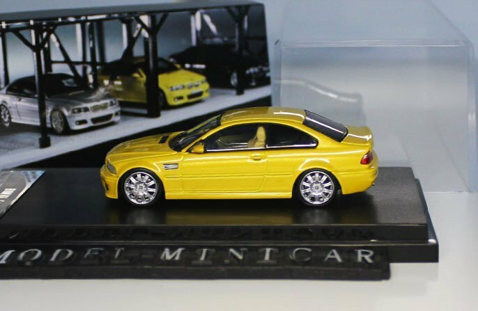 ▲超希少！Yelllow！限定品！SH 1/64 BMW E46 M3 新品