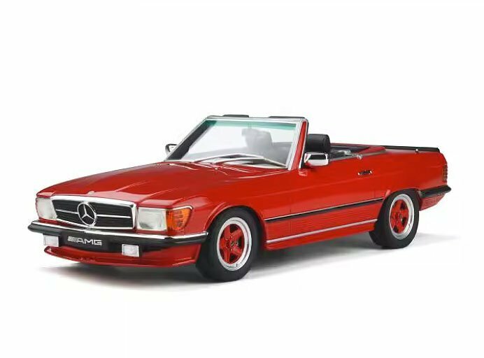 ▲入手困難！OTTO 1/18 メルセデス ベンツ Benz R107 500 SL AMG RED 1986 OT962 新品