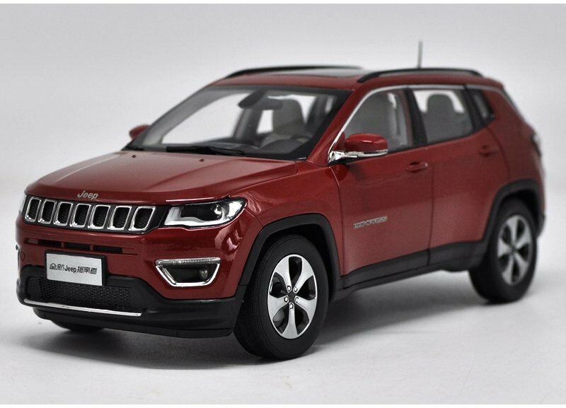 ▲全開閉！赤！金属製！JEEP特注！1/18 JEEP Compass 新品