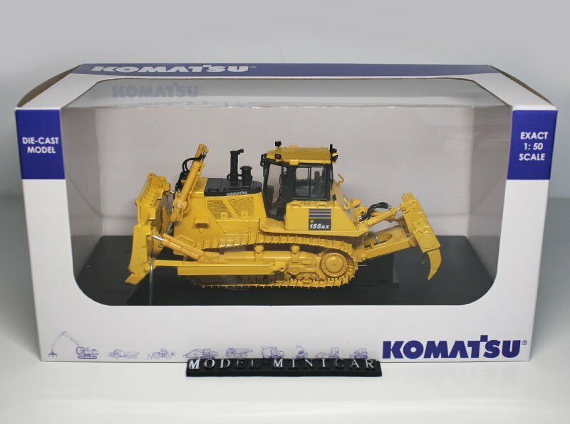 ▲超希少！UH 1/50 Komatsu 150 D155AX-7 Dozer 8010 作業車